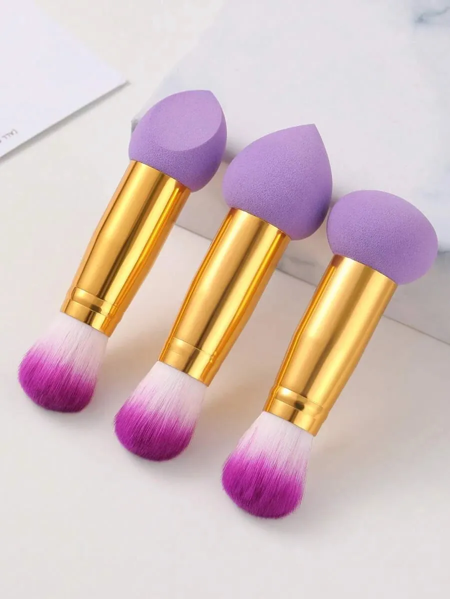 11396 1b-015 Herramienta de maquillaje de doble cabezal
