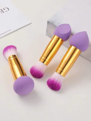 11396 1b-015 Herramienta de maquillaje de doble cabezal