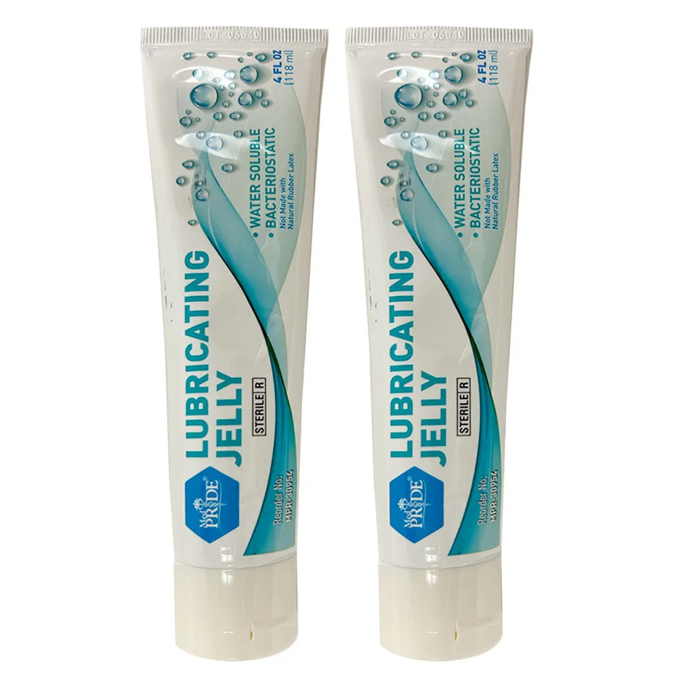 2 Lubricating Jelly Personal Lubricant Natural Lube Water Based Long Lasting 4oz