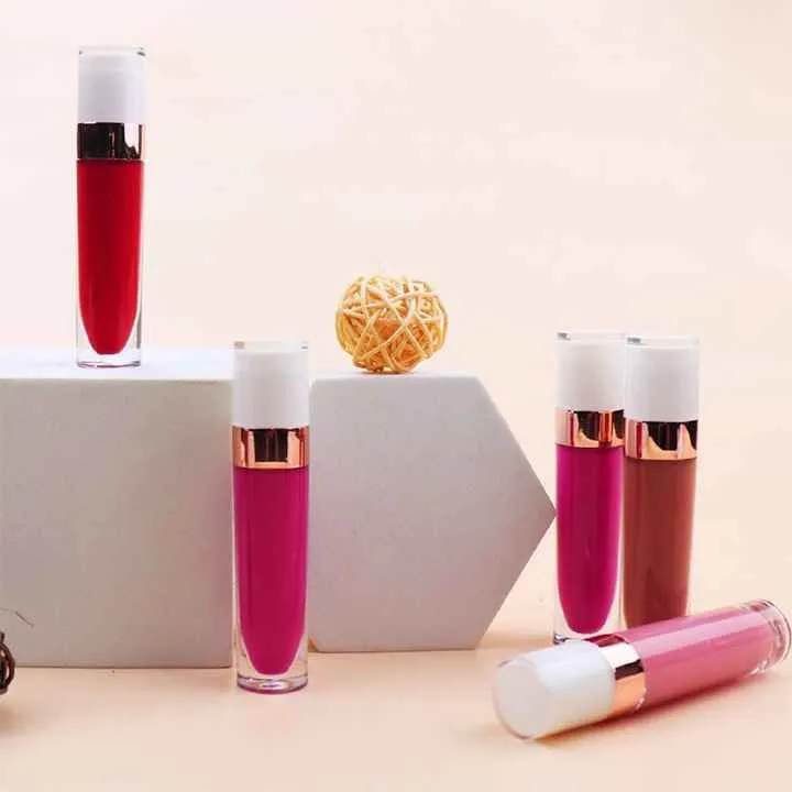2021 متعدد الألوان أحمر شفاهMulticolor Long Lasting Liquid Lipstick Non