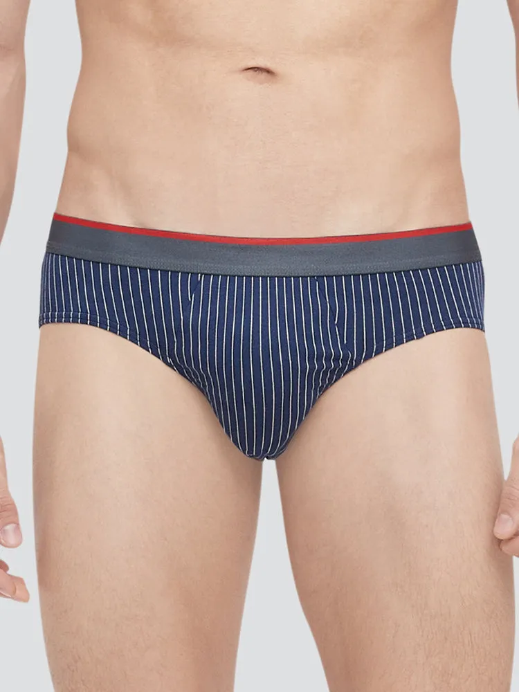 3-pack Men's Antibacterial Pure Cotton Sexy Sports Breathable Underwear
