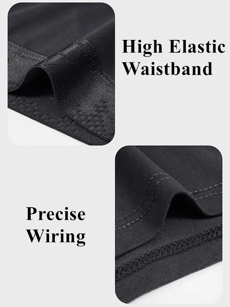 3 Pack Mens Breathable 3D Pouch Trunks