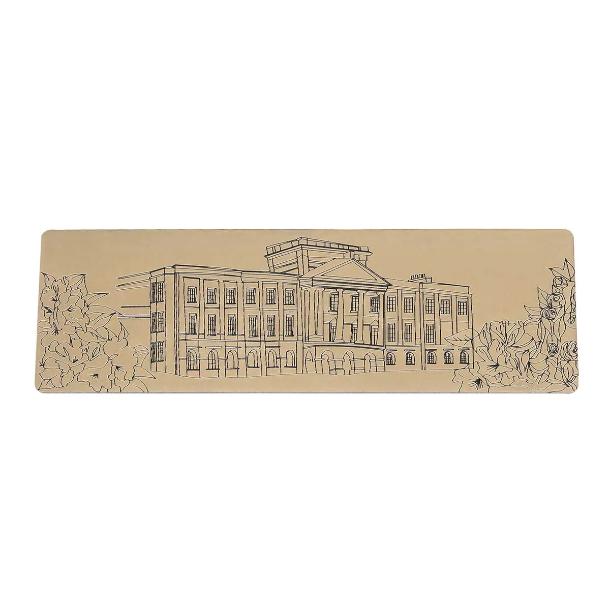 Brushed Gold Bookmark of Pemberley