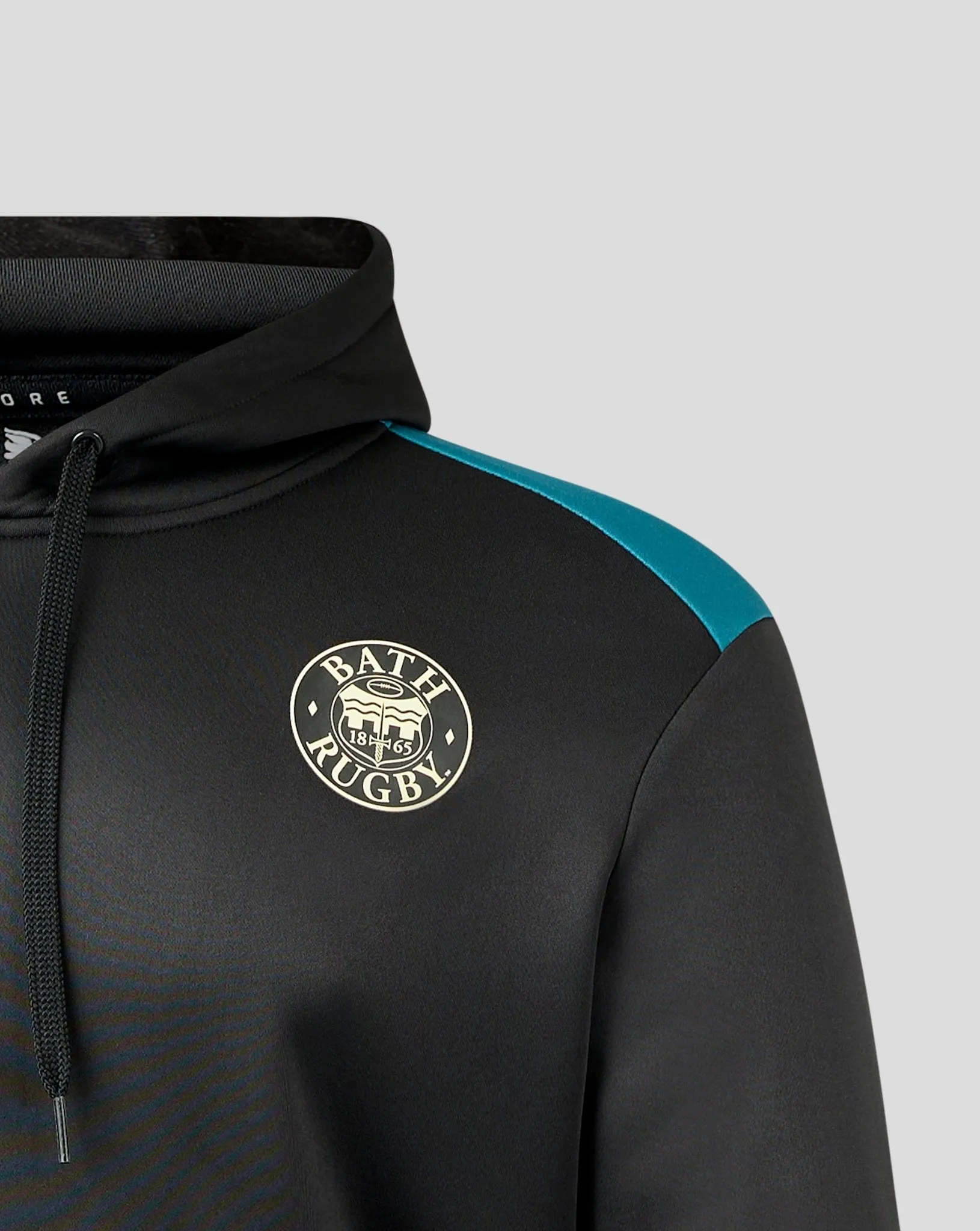Castore Men's Bath Rugby Overhead Hoody 23/24 - Black