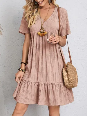 CELESTE - Elegant Dress with Tummy Coverage