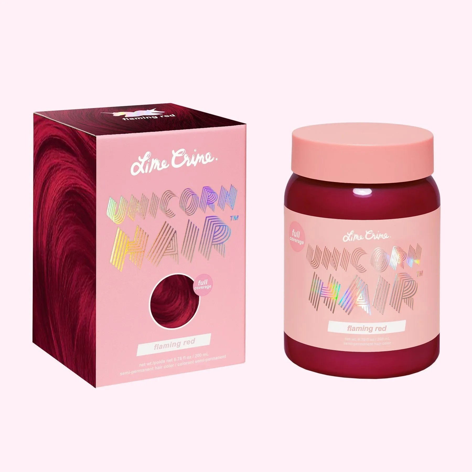 Flaming Red | Unicorn Hair Colour