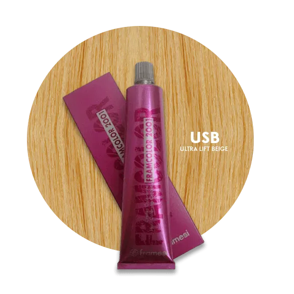 Framesi Framcolor 2001 Hair Color Cream 60ml - USB Ultra Lift Beige