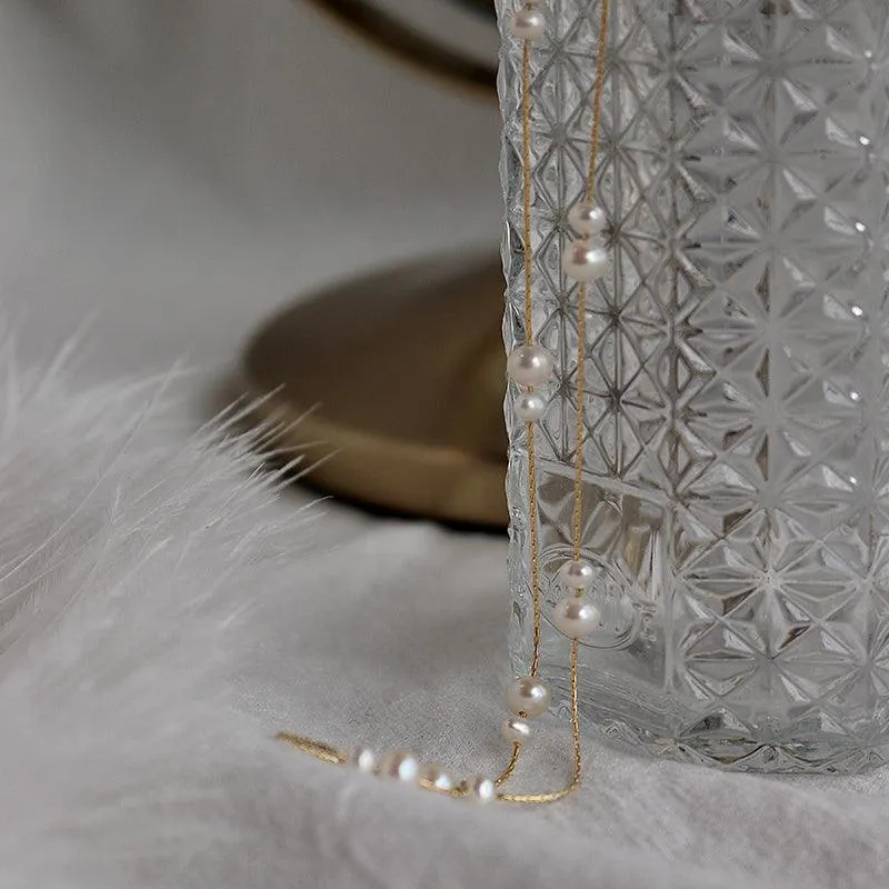 Gentle And Versatile Pearl Necklace