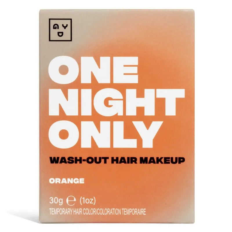 Good Dye Young One Night Only Wash-Out Hair Makeup Orange