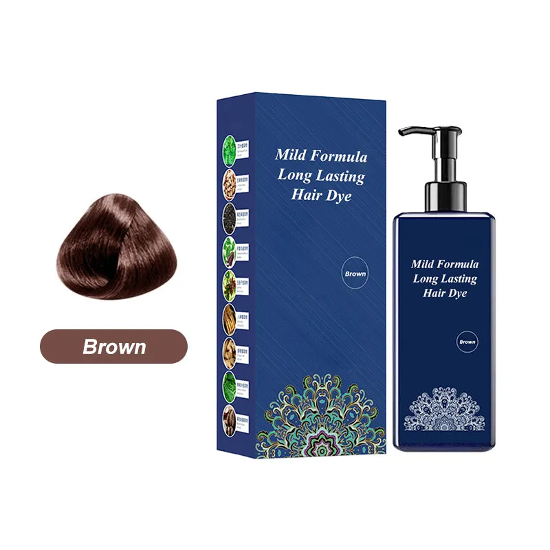Hot Sale 50% OFFPlant-Based Hair Coloring Cream - Mild Formula Long Lasting