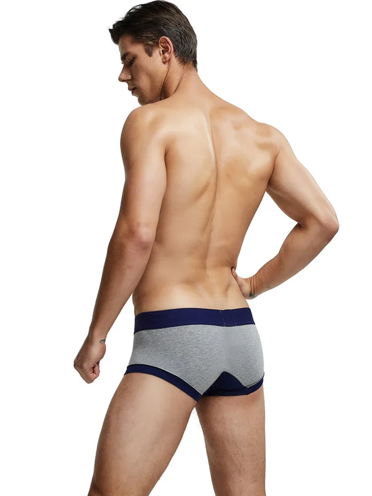 Men's Cartoon Low-rise Cotton Trunks