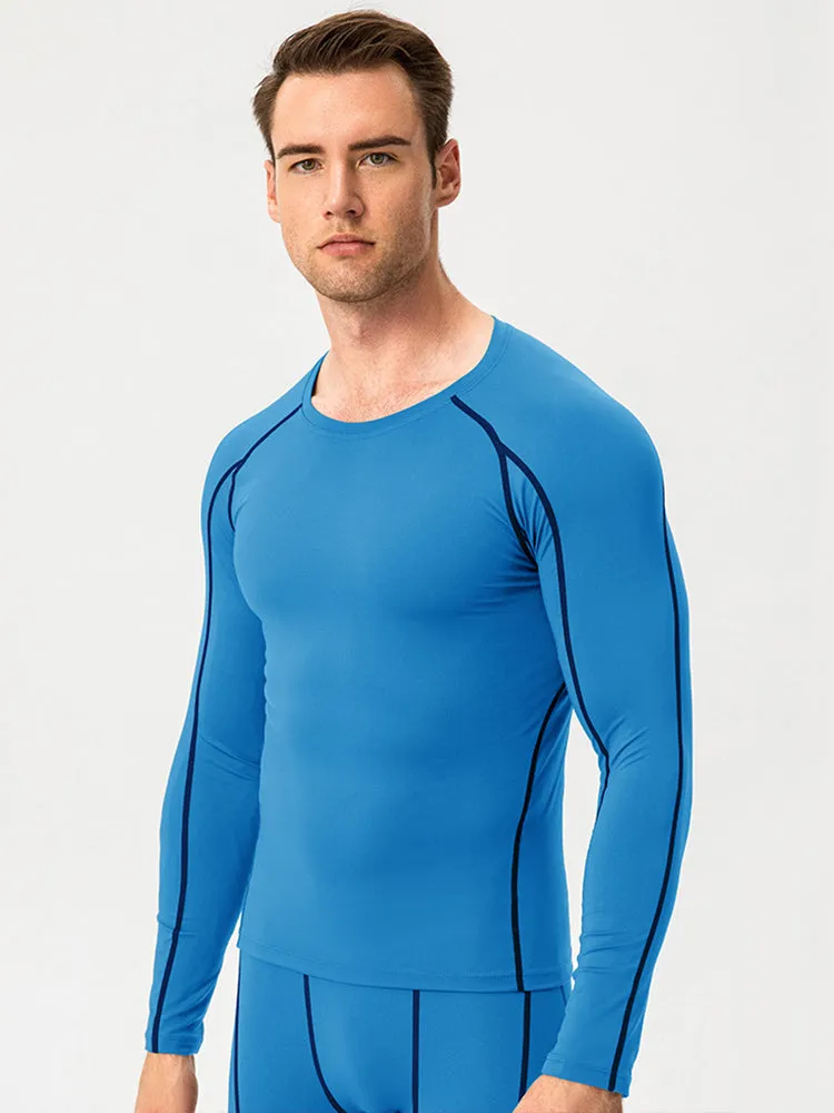 Men's Fitness Training Breathable Sports Long Sleeve Top