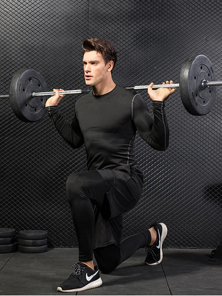 Men's Long Sleeves for Breathable Fitness