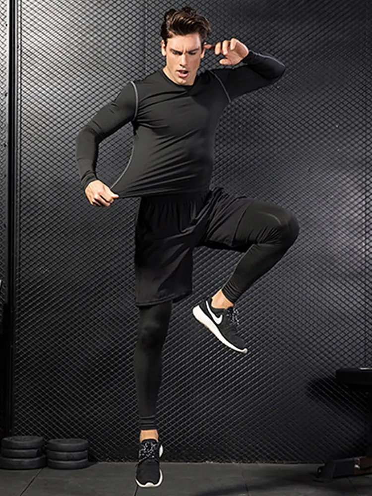 Men's Long Sleeves for Breathable Fitness