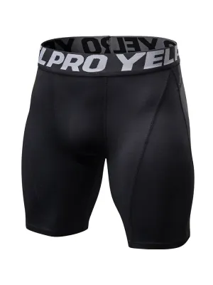 Men's Simple Tight Shorts