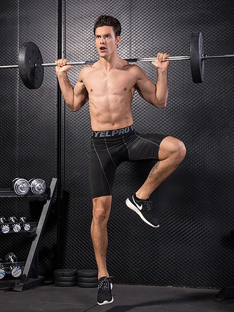 Men's Simple Tight Shorts