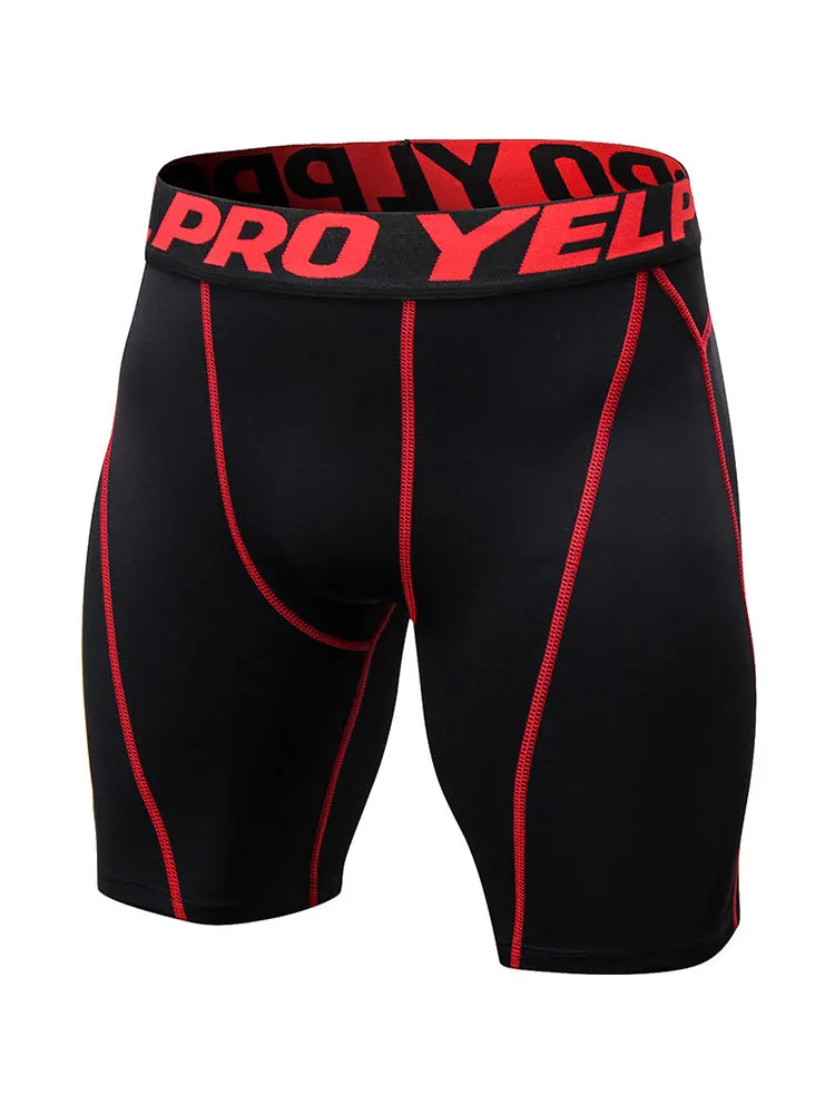 Men's Simple Tight Shorts