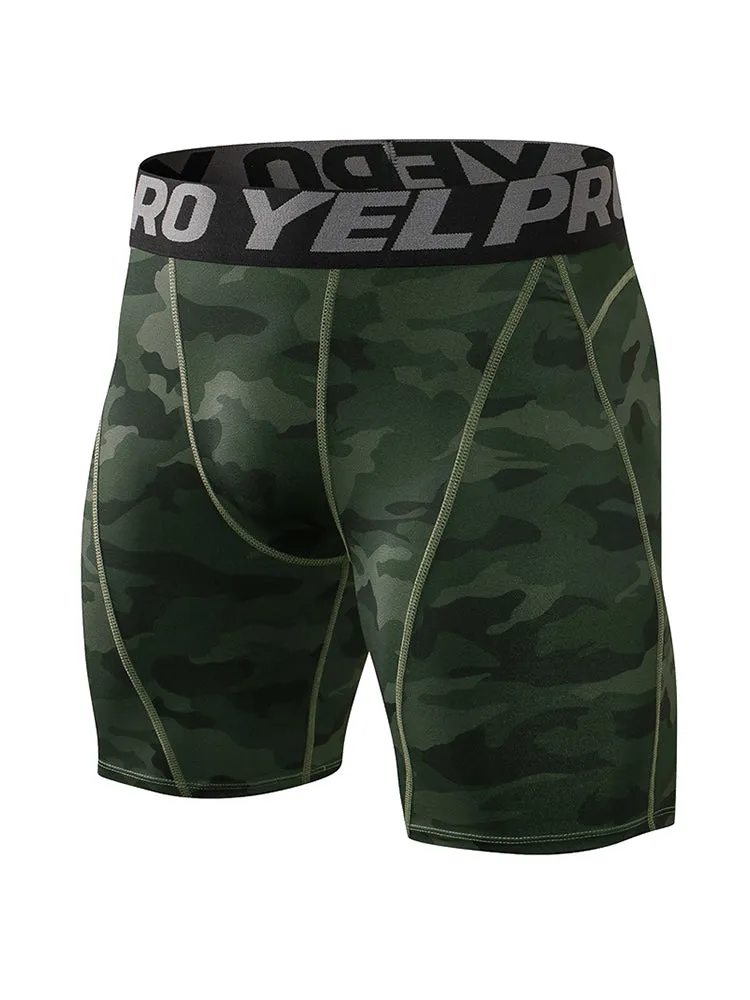 Men's Simple Tight Shorts