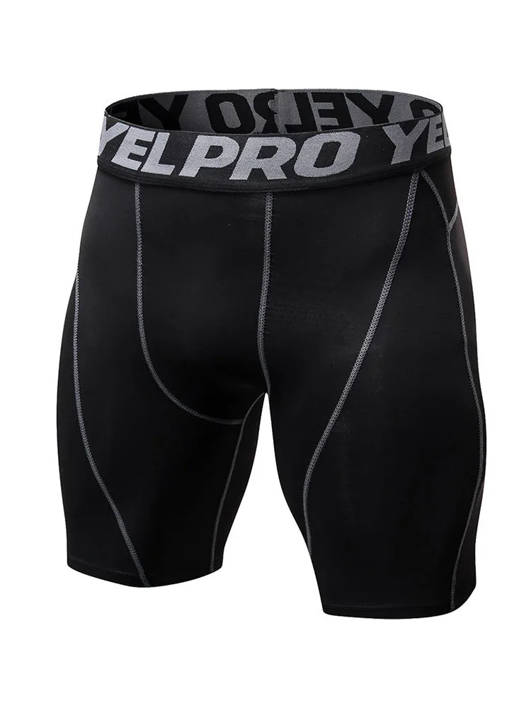 Men's Simple Tight Shorts