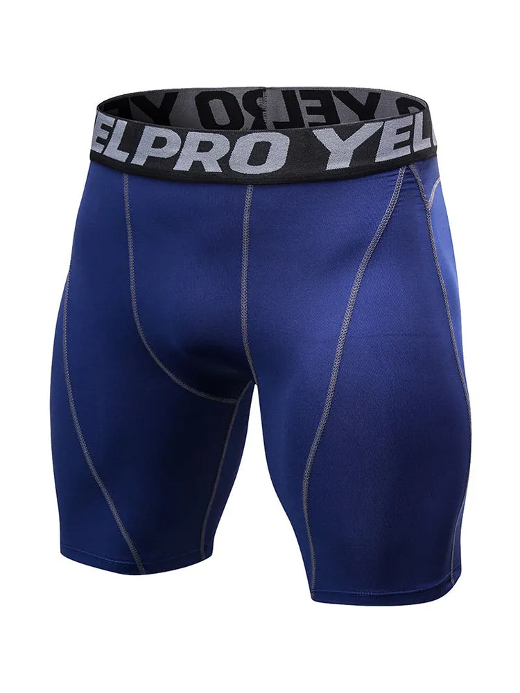 Men's Simple Tight Shorts