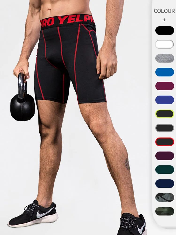Men's Simple Tight Shorts
