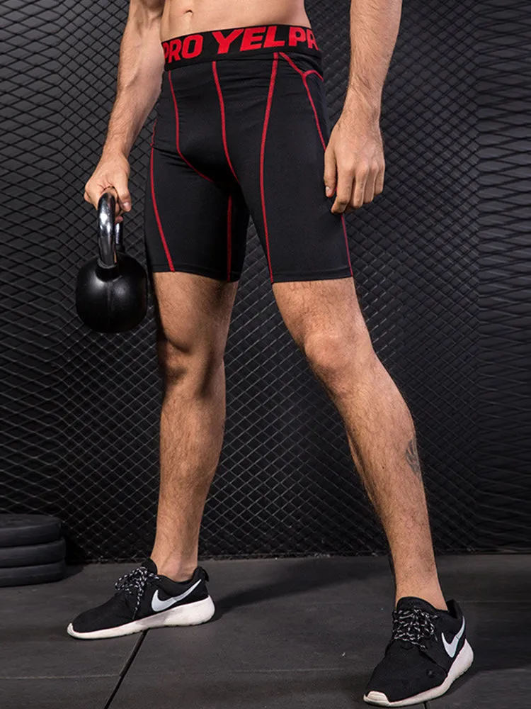 Men's Simple Tight Shorts