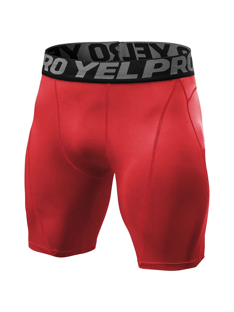 Men's Simple Tight Shorts