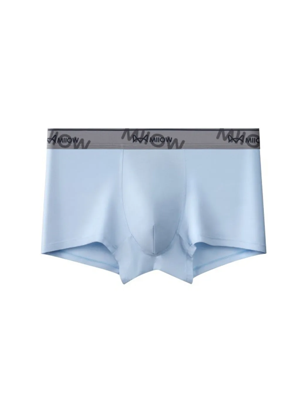 Mens U Convex Pouch Breathable Cotton Trunks
