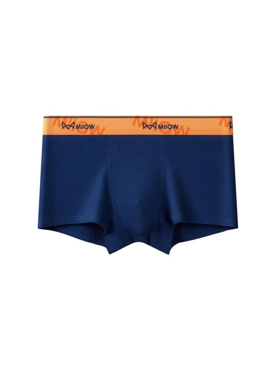 Mens U Convex Pouch Breathable Cotton Trunks