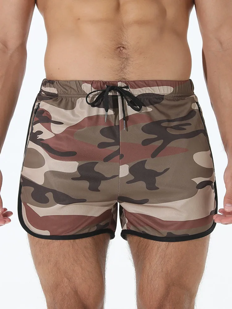 Mens Vent Fast-drying Sports Shorts