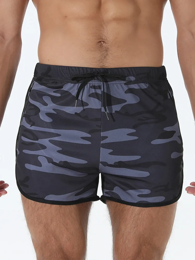 Mens Vent Fast-drying Sports Shorts