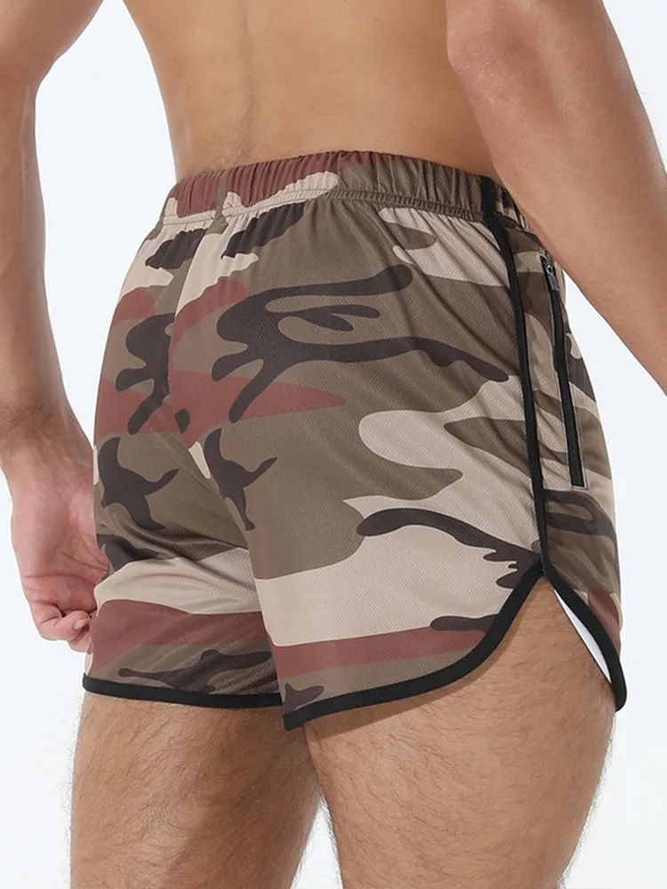 Mens Vent Fast-drying Sports Shorts