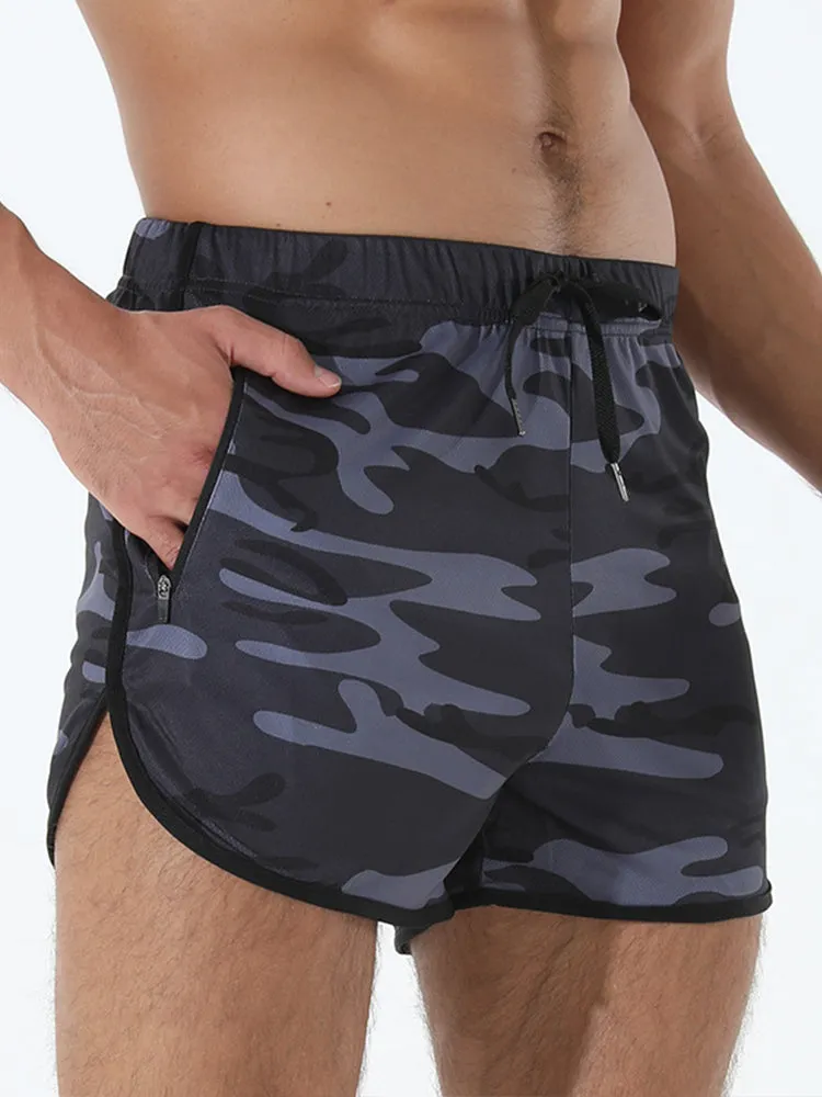 Mens Vent Fast-drying Sports Shorts