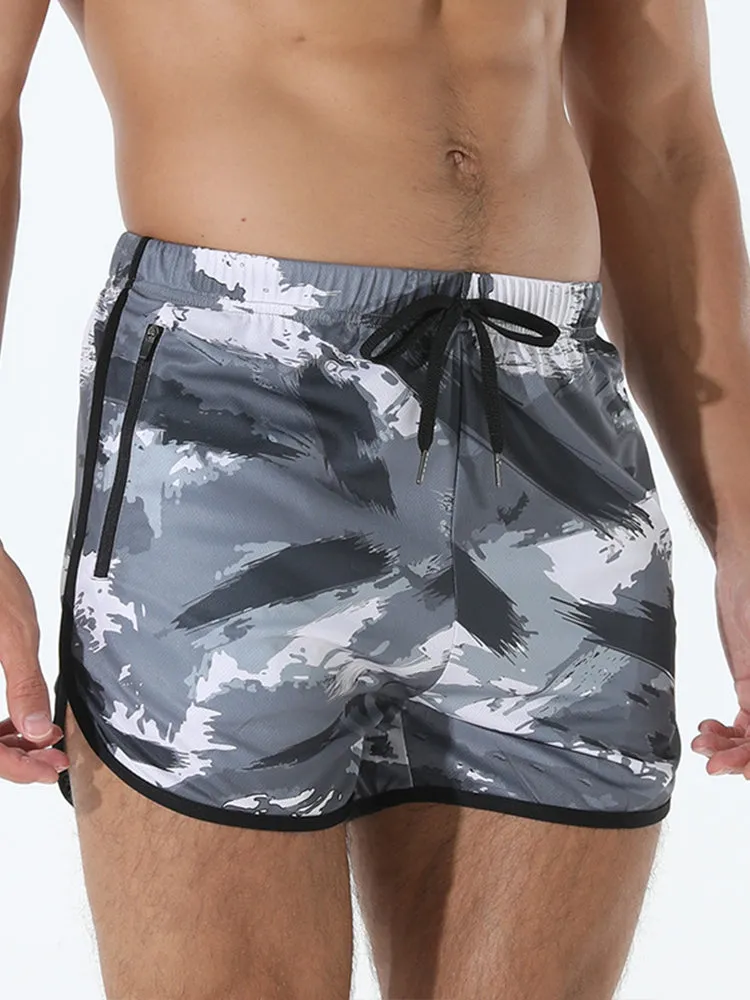 Mens Vent Fast-drying Sports Shorts