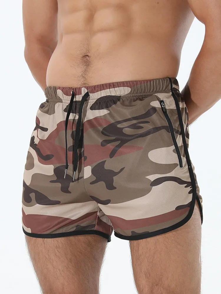Mens Vent Fast-drying Sports Shorts