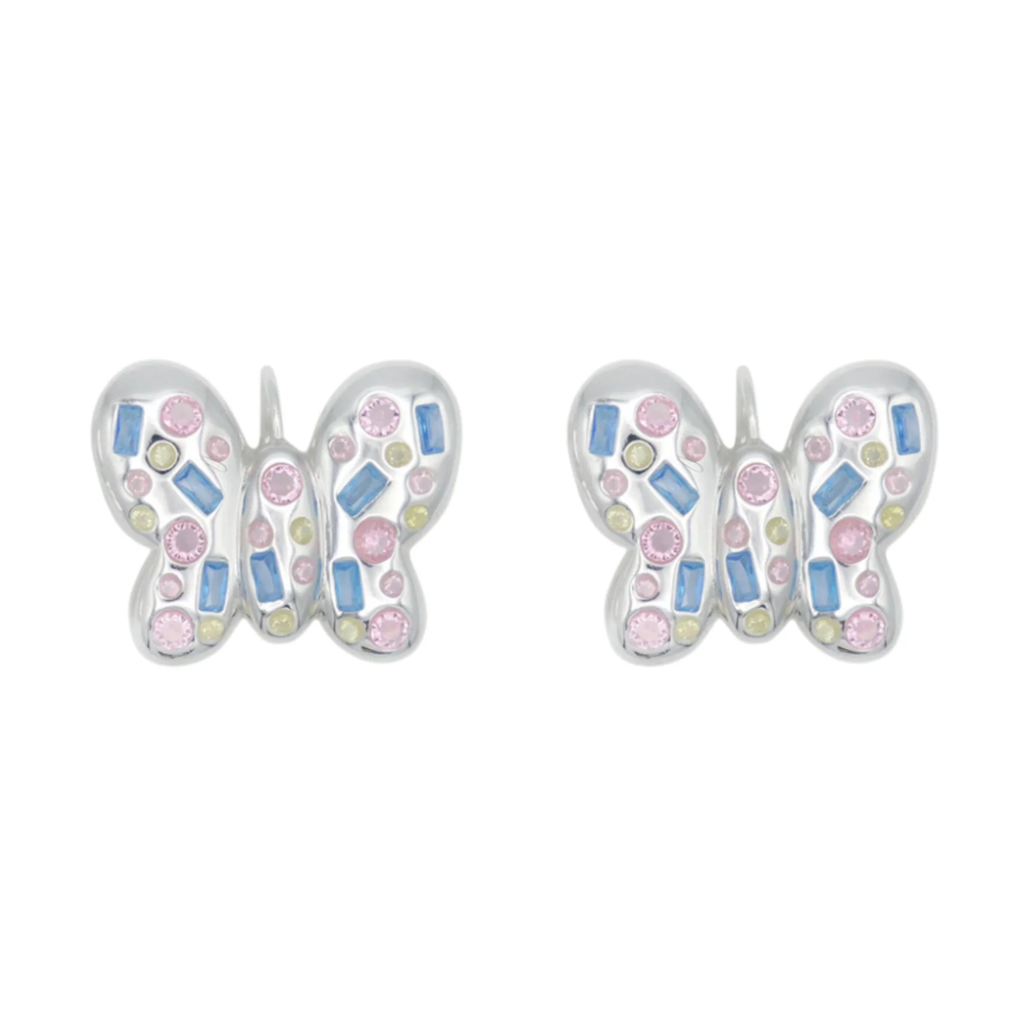 NABO EARRINGS / SHINY SILVER