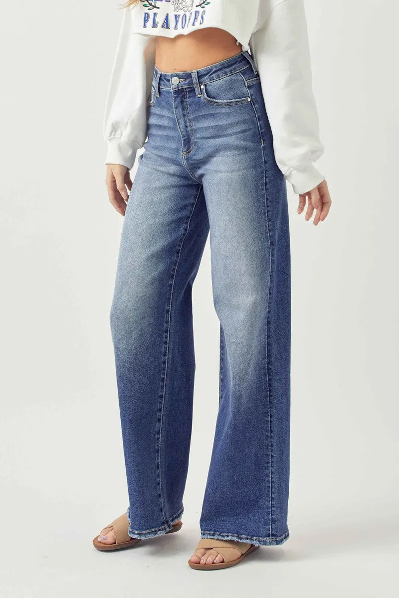 Requirements Wide Leg Long Inseam Risen Jeans FINAL SALE