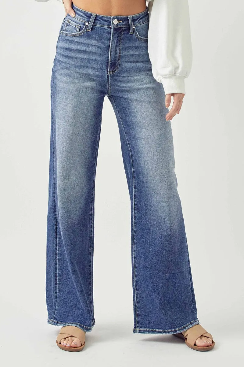 Requirements Wide Leg Long Inseam Risen Jeans FINAL SALE