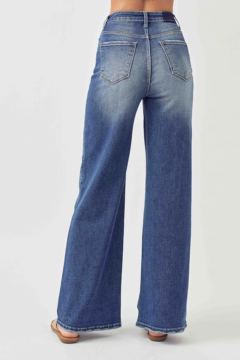 Requirements Wide Leg Long Inseam Risen Jeans FINAL SALE