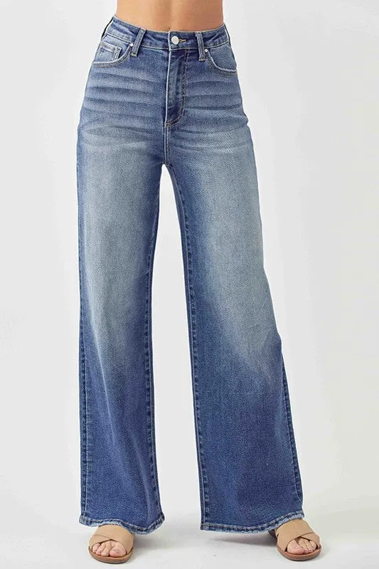 Requirements Wide Leg Long Inseam Risen Jeans FINAL SALE