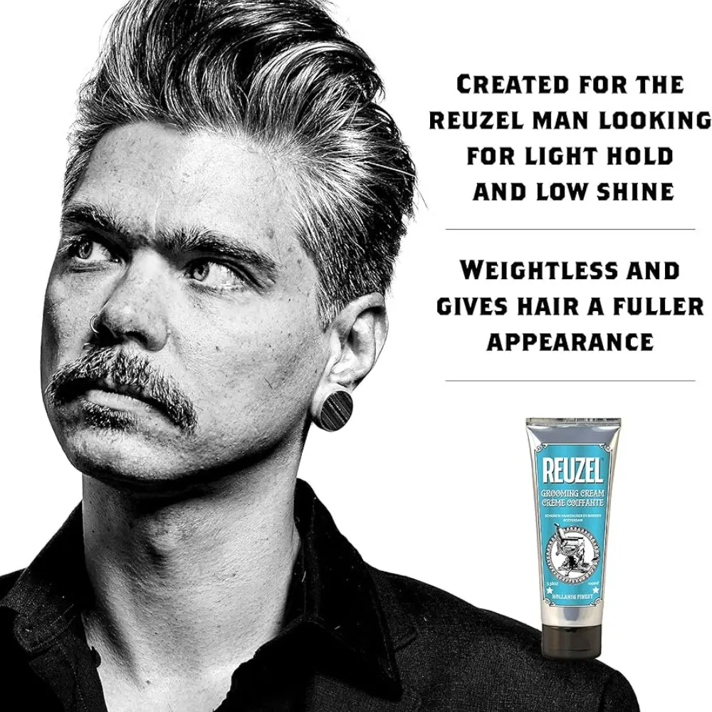 Reuzel Grooming Cream 100ml - Light Hold Low Shine