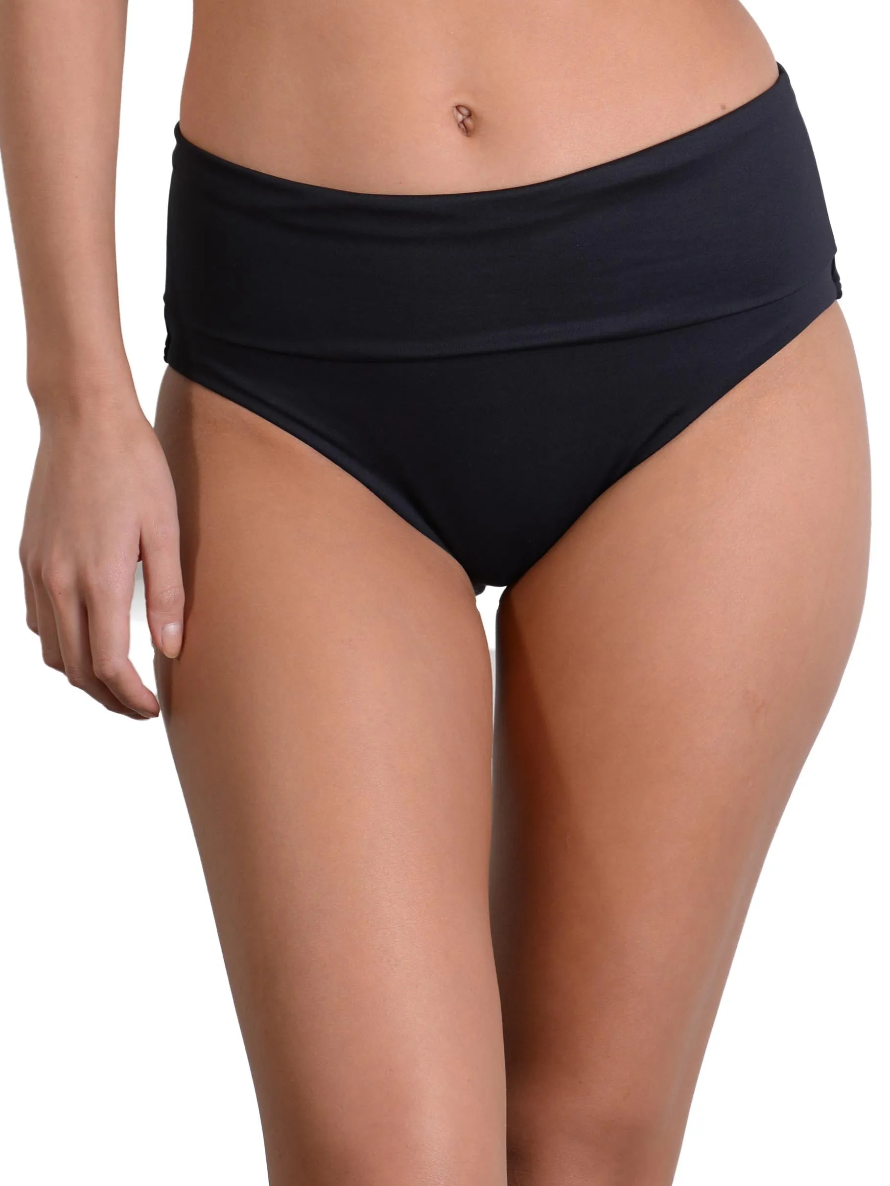 Seduce Ruched Full Banded Bikini Pant | 2 Colours