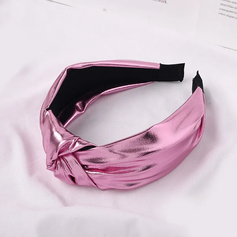 Shiny Cross Cloth Hairpin