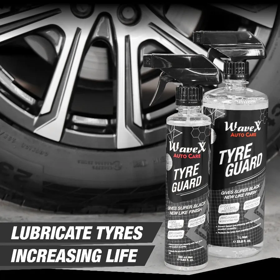 Tyre Polish for Car and Bike | Gives Lustrous Dark, Long Lasting Super Black Shine