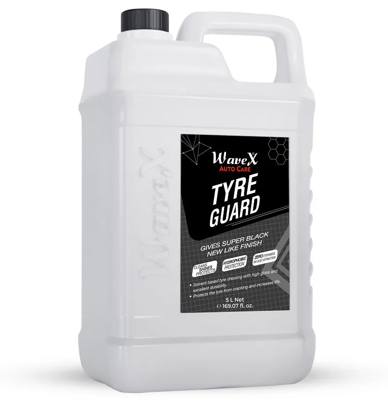 Tyre Polish for Car and Bike | Gives Lustrous Dark, Long Lasting Super Black Shine
