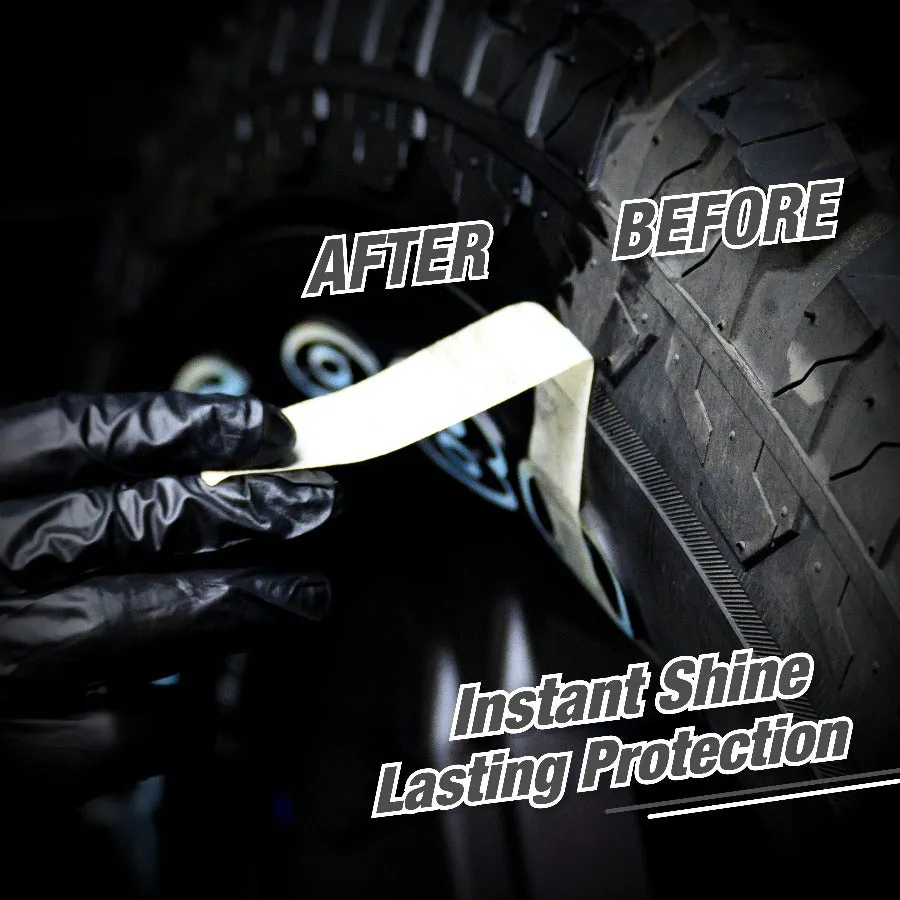 Tyre Polish for Car and Bike | Gives Lustrous Dark, Long Lasting Super Black Shine